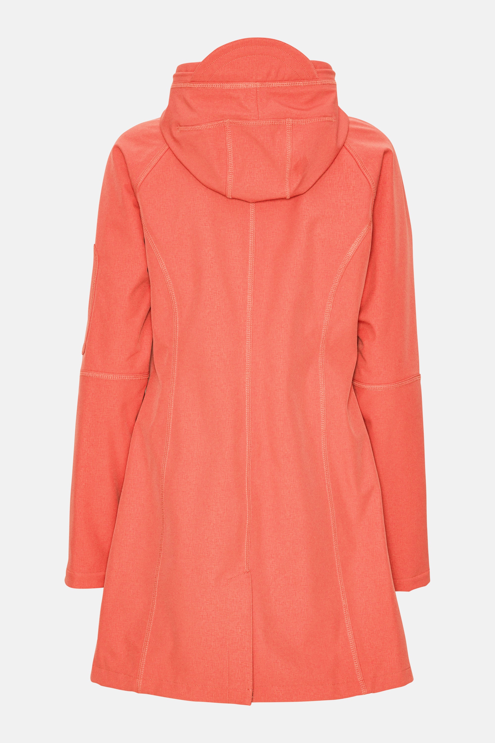 Softshell Regnjakke - Spiced Coral